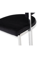 Black Velvet Counter Stool | OROA Modern Munith | Oroatrade.com