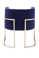 Blue Velvet Kids Chair | OROA Modern Betsy | Oroatrade.com