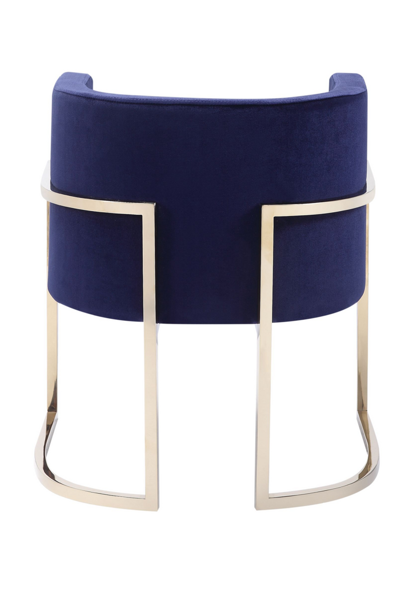 Blue Velvet Kids Chair | OROA Modern Betsy | Oroatrade.com