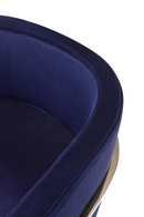 Blue Velvet Kids Chair | OROA Modern Betsy | Oroatrade.com