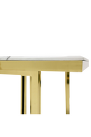 White Marble Top Dining Table | OROA Modern Loomis | Oroatrade.com