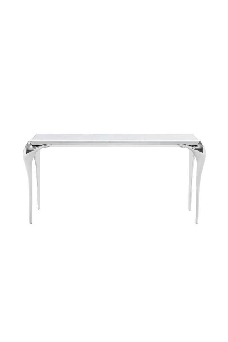 Stainless Steel Marble Console Table | OROA Modern Vince | Oroatrade.com