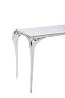 Stainless Steel Marble Console Table | OROA Modern Vince | Oroatrade.com