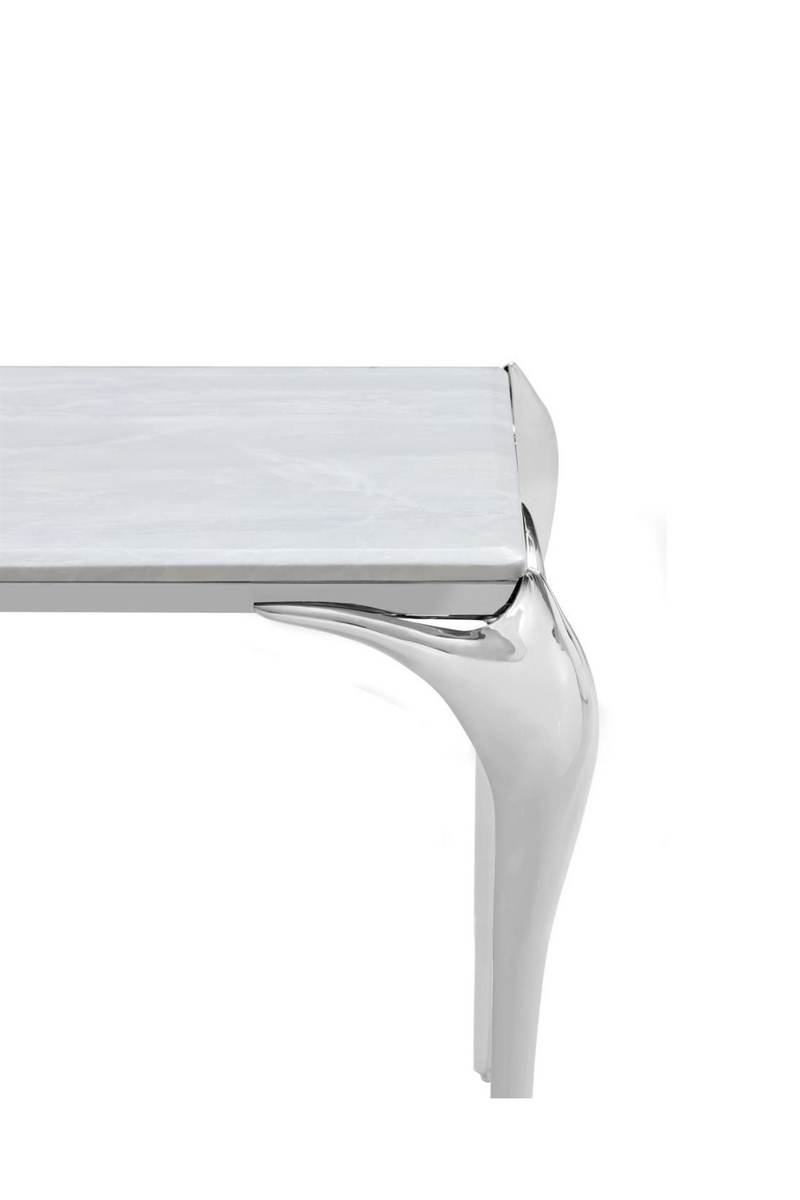 Stainless Steel Marble Console Table | OROA Modern Vince | Oroatrade.com