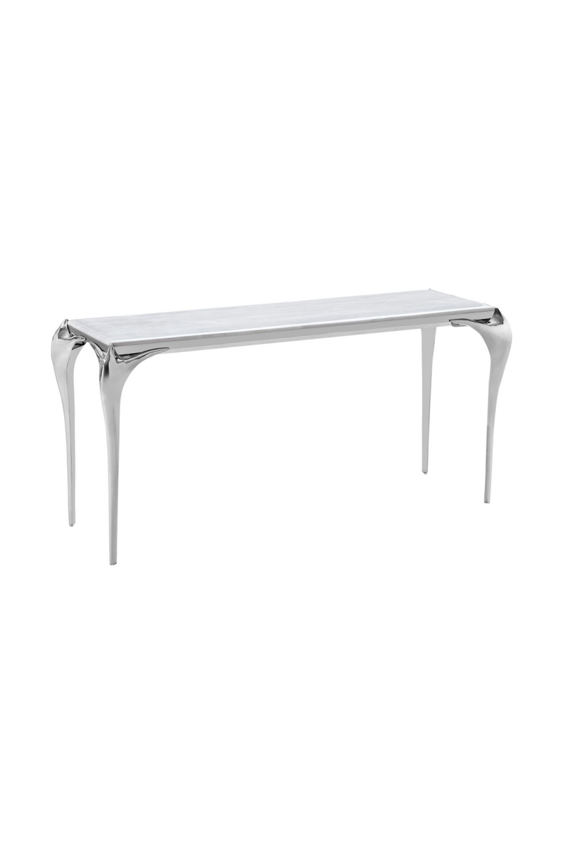 Stainless Steel Marble Console Table | OROA Modern Vince | Oroatrade.com