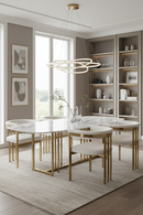 Beige Sherpa Dining Chair | OROA Modern Pontiac | Oroatrade.com