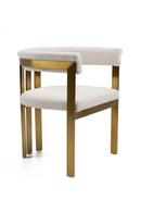 Beige Sherpa Dining Chair | OROA Modern Pontiac | Oroatrade.com