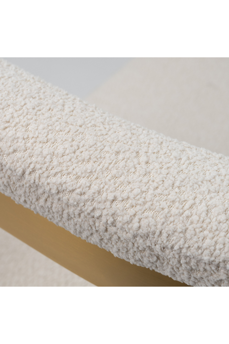 Beige Sherpa Dining Chair | OROA Modern Pontiac | Oroatrade.com