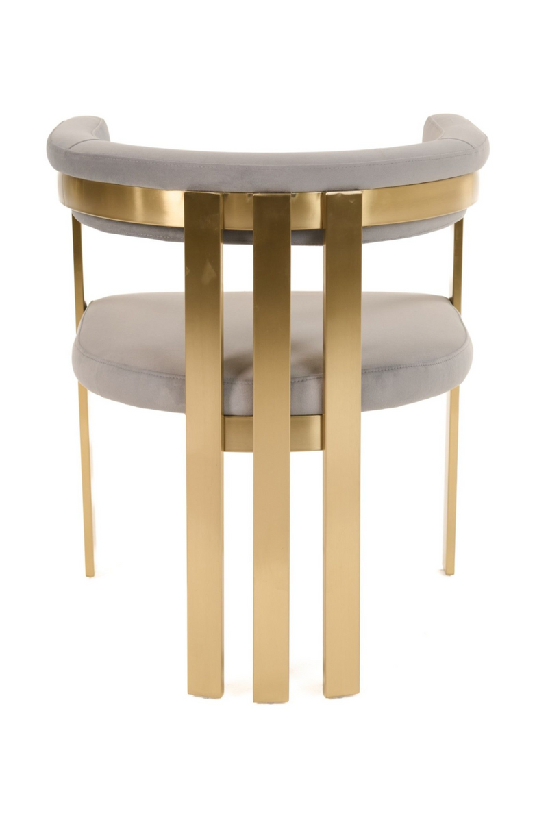 Gray Velvet Dining Chair | OROA Modern Pontiac | Oroatrade.com