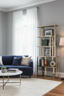 Gold Framed Bookcase | OROA Modern Tipton | Oroatrade.com
