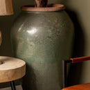 Aged Colored Ceramic Jar | Vical Home Zanzibar