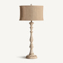 Beige Carved Floor Lamp | Vical Home