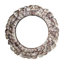 Hospitality furniture - Oyster Shell Round Mirror - www.oroatrade.com