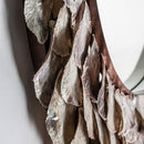 Hospitality furniture - Oyster Shell Round Mirror - www.oroatrade.com