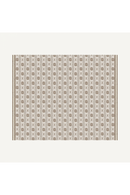 Brown Cotton Printed Plaid | Vical Home Snow | Oroatrade.com