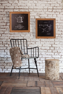 Brown Cotton Printed Plaid | Vical Home Snow | Oroatrade.com