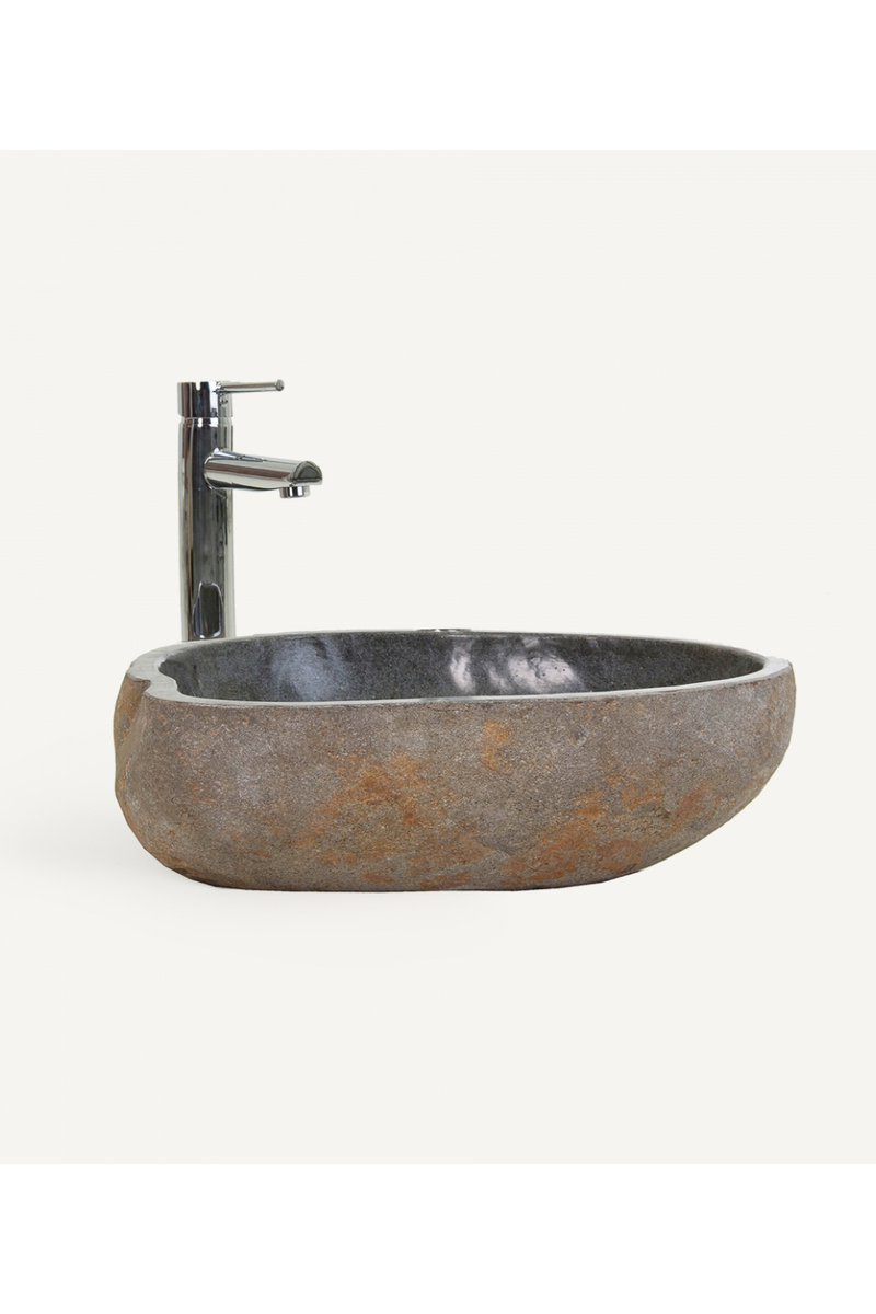 Stone Organic Bathroom Sink | Vical Home Taurus | Oroatrade.com