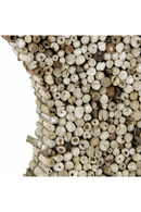 Wooden Beads Round Mirror | Vical Home Maun | Oroatrade.com