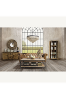 Wooden Beads Round Mirror | Vical Home Maun | Oroatrade.com