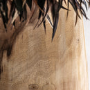 Natural Feather Table Lamp | Vical Home Ghedas