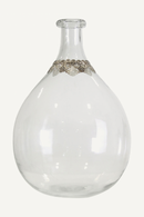 Silver Embellished Glass Vase | Vical Home Birgit | Oroatrade.com