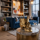 Gold Crowned Skull Decorative Figure | Vical Home Calavera