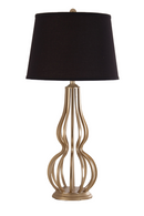 Black Linen Table Lamp | Vical Home | Oroatrade.com