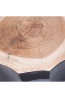 Matte Black Carved Out Stool | Vical Home Lesotto | Oroatrade.com