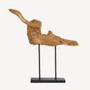 Gold Organic-Shaped Decorative Figure | Vical Home Aleia