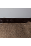 Taupe Cotton Hemmed Cushion | Vical Home Oliver | Oroatrade.com