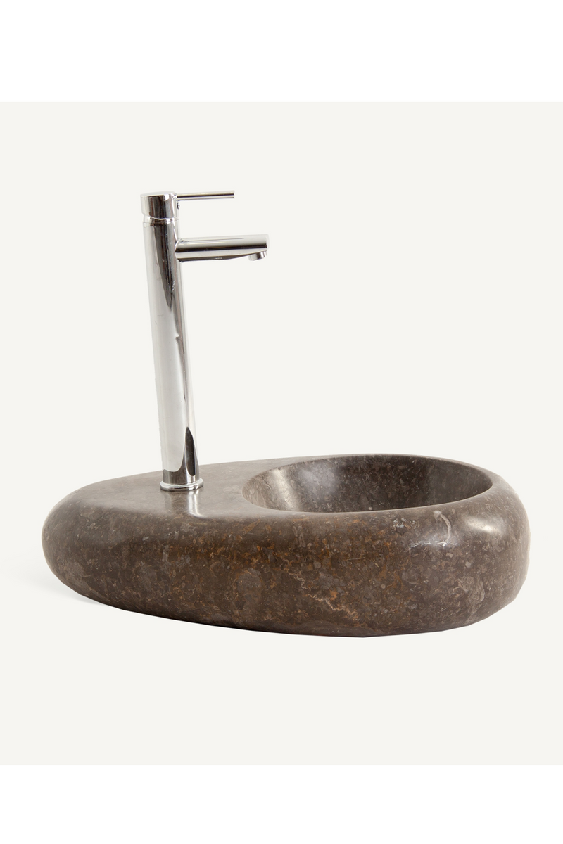 Gray Stone Contemporary Bathroom Sink | Vical Home Cancer | Oroatrade.com