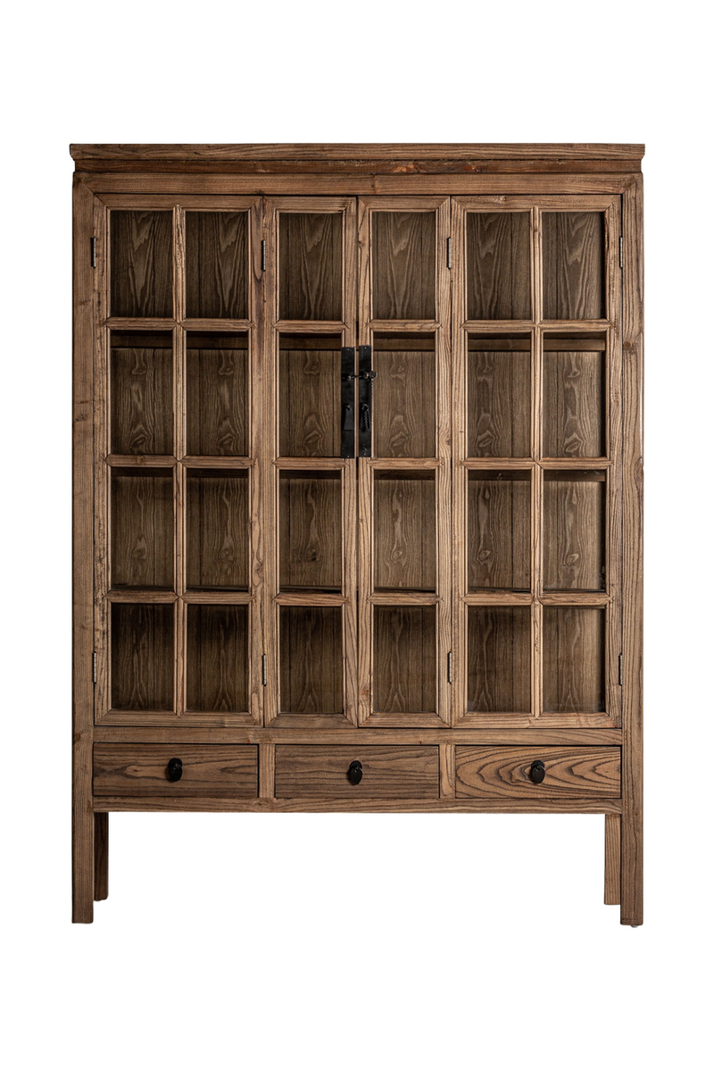 Natural Elm 2-Drawer Display Cabinet | Vical Home Tartu | Oroatrade.com