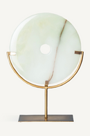 Round Natural Gem Decor Figure L | Vical Home Jade | Oroatrade.com