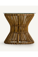 Rattan Hourglass Side Table | Vical Home Suria | Oroatrade.com