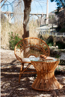 Rattan Hourglass Side Table | Vical Home Suria | Oroatrade.com