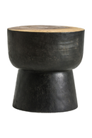 Black Tropical Wood Side Table | Vical Home Arusa | Oroatrade.com