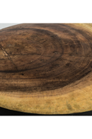 Black Tropical Wood Side Table | Vical Home Arusa | Oroatrade.com