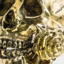Golden Bronze Decorative Figure | Vical Home Skull Crown