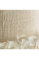 Cream Feather Hanging Lamp | Vical Home Airole | Oroatrade.com