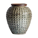 Aged Green Ceramic Vase | Vical Home Blegy