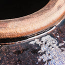 Aged Brown Ceramic Vase | Vical Home Lappe