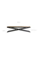 Black Iron Coffee Table | Vical Home Newak | Oroatrade.com