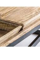 Black Iron Coffee Table | Vical Home Newak | Oroatrade.com