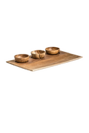 Teak Wood Tray Set (4) | Vical Home Ikuah | Oroatrade.com