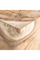 Natural Wooden Twisted Side Table | Vical Home Yendi | Oroatrade.com