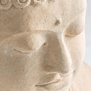 White Cement Oriental Bust | Vical Home Budha