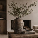 Antique Brown Ceramic Vase | Vical Home Gawan