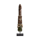 Hospitality furniture - Aged Tropical Wood Decorative Figure - www.oroatrade.com