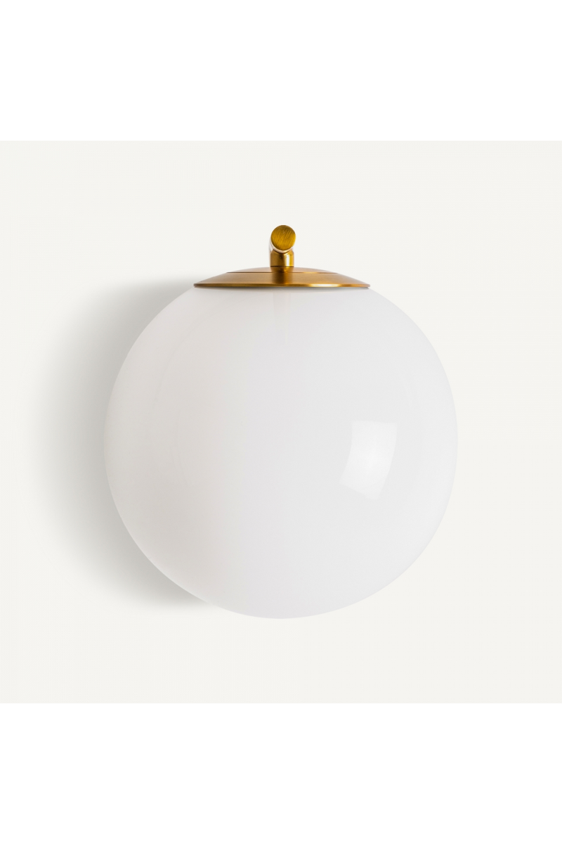 White Orb Wall Lamp | Vical Home Ball | Oroatrade.com