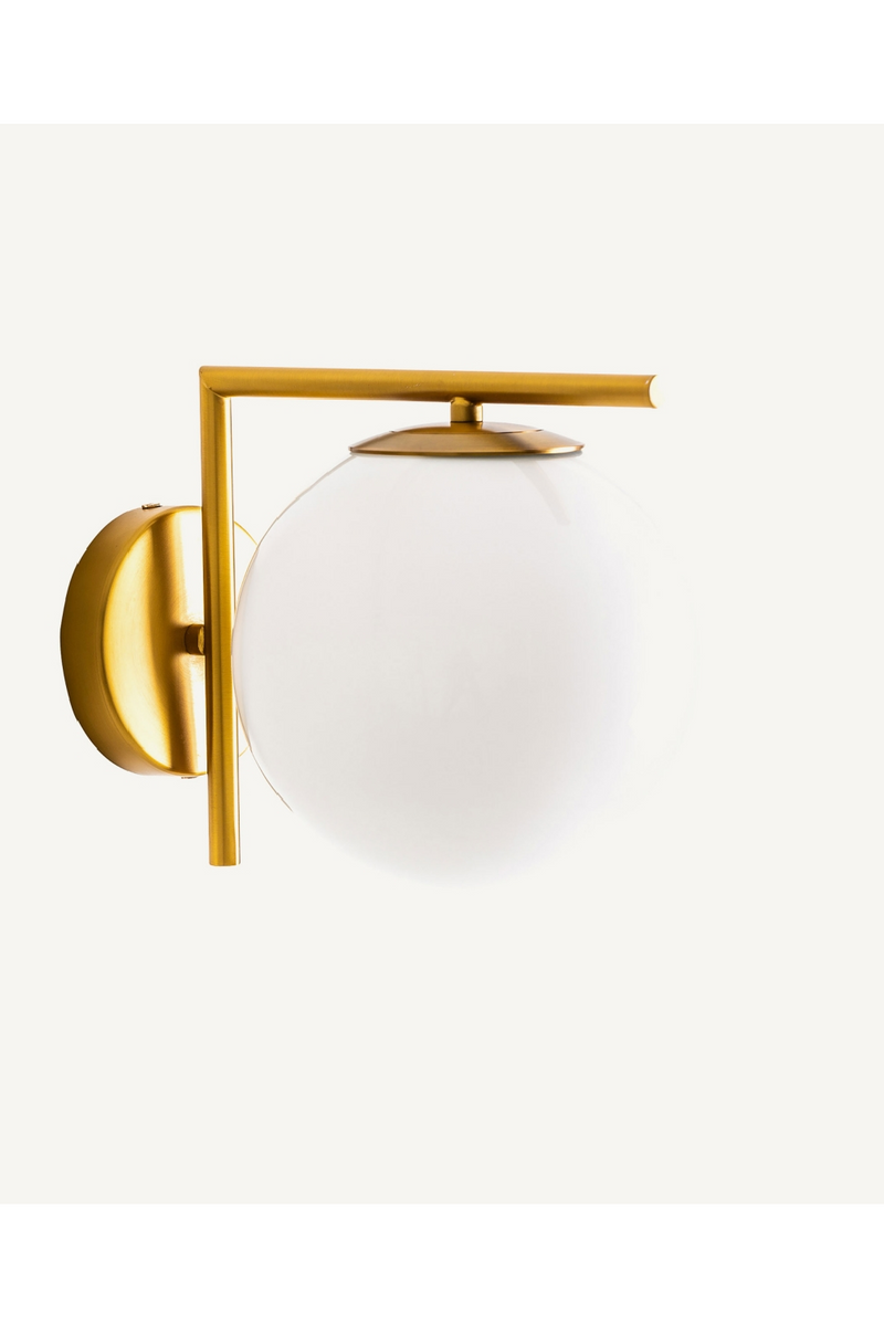 White Orb Wall Lamp | Vical Home Ball | Oroatrade.com